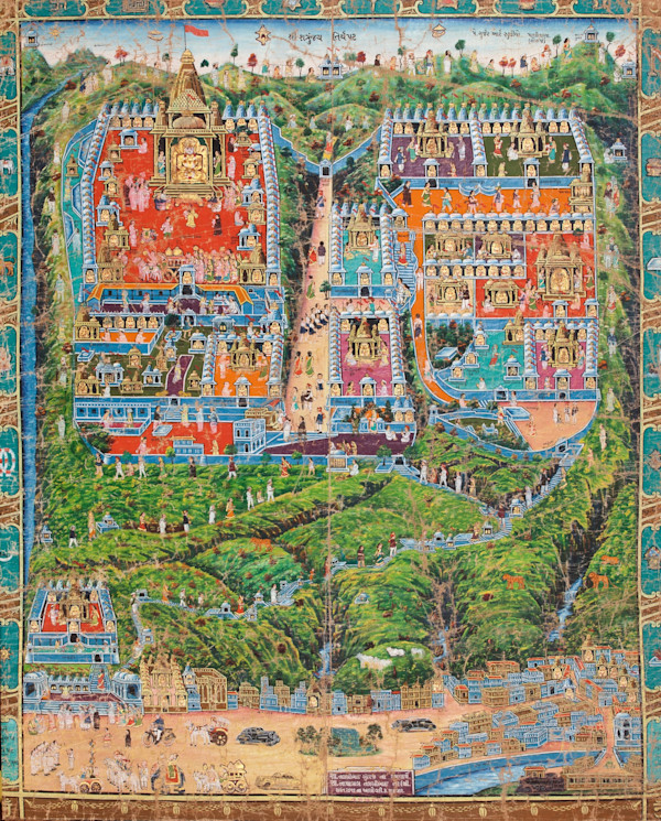 Shatrunjaya Tirtha Pata by Gujarat
