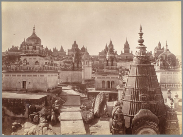 Front of Jain Temples at Sonagiri by Madhya Pradesh