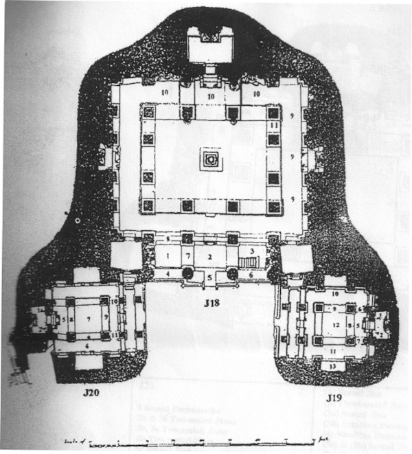 Jain Cave 32 Plan Floor 2, Ellora