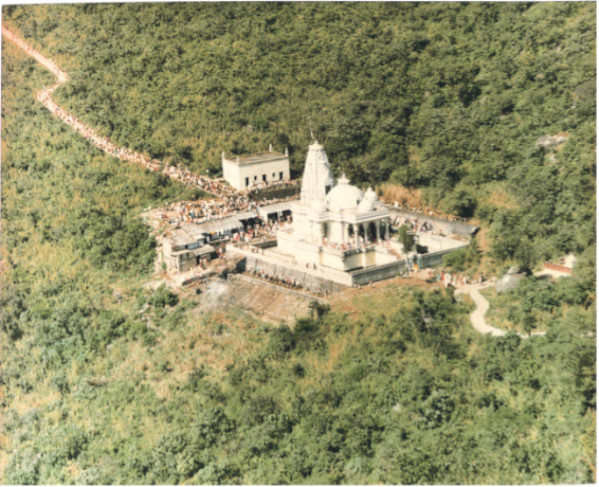 Pilgrims Visiting a Temple Complex at Sammeta Shikhara by Jharkhand, India