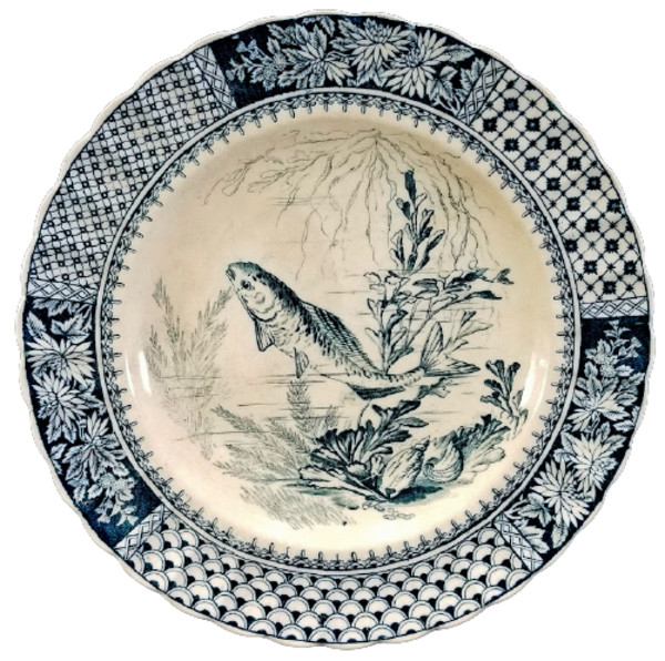 Unnamed (Fish Series) by W. T. Copeland & Sons