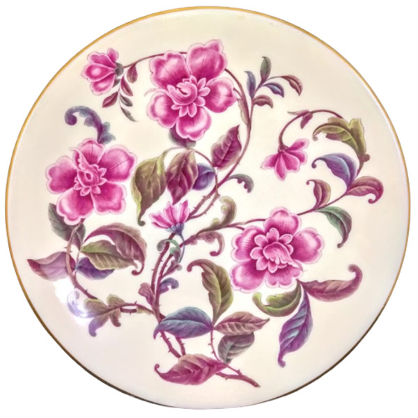 Unnamed (Roses) by Worcester Royal Porcelain Co.
