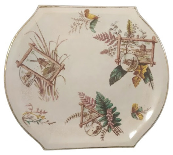 Unnamed (Rustic Cartouches) by Thomas Furnival & Sons