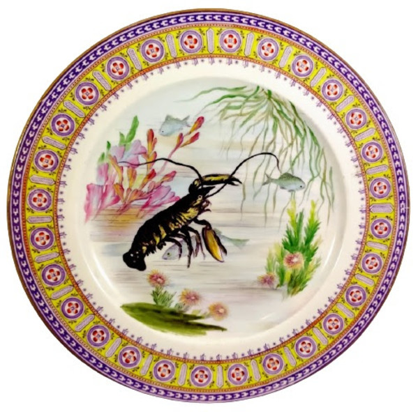 Unnamed (Ocean Life: Prawn) by W. T. Copeland & Sons