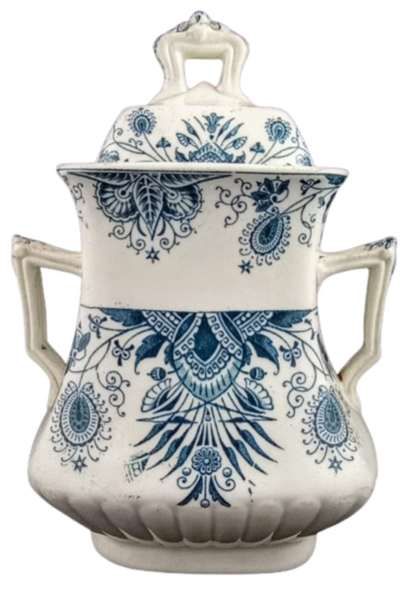Unnamed (Owl Feathers & Flowers) by Old Hall Earthenware Co. Ltd.
