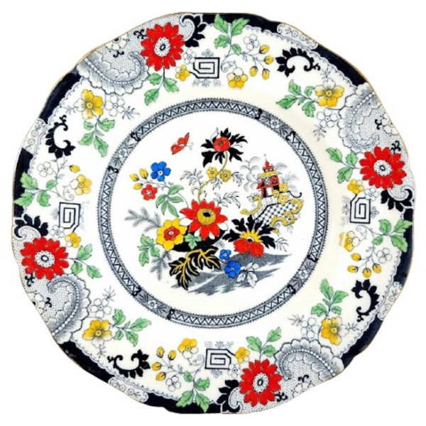 Canton by Coalport Porcelain Works - (John Rose & Co.)