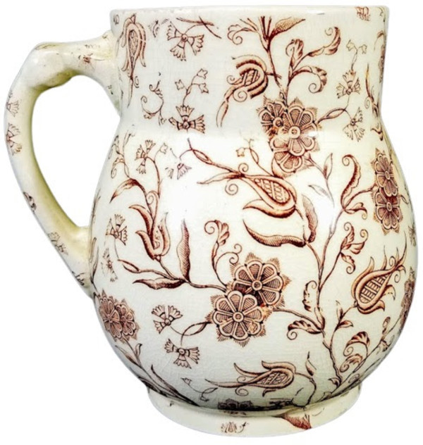 Unnamed (Floral Jumble) by Old Hall Earthenware Co. Ltd.