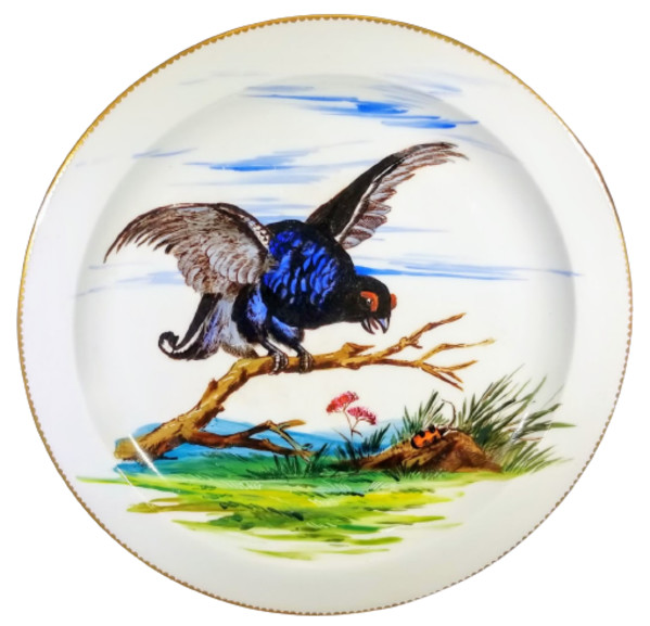 Unnamed (English Birds - Black Grouse) by E. J. D. Bodley, E. F. Bodley & Co., E. F. Bodley & Son