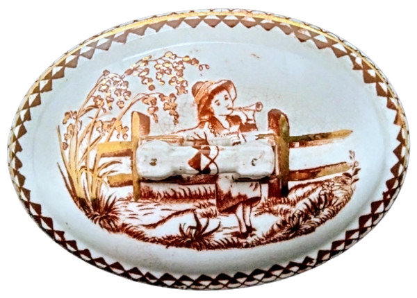 Unnamed (Horn Blowing) by Unknown Maker