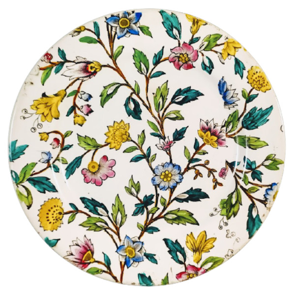 Unnamed (Jacobean Flowers) by Unknown Maker