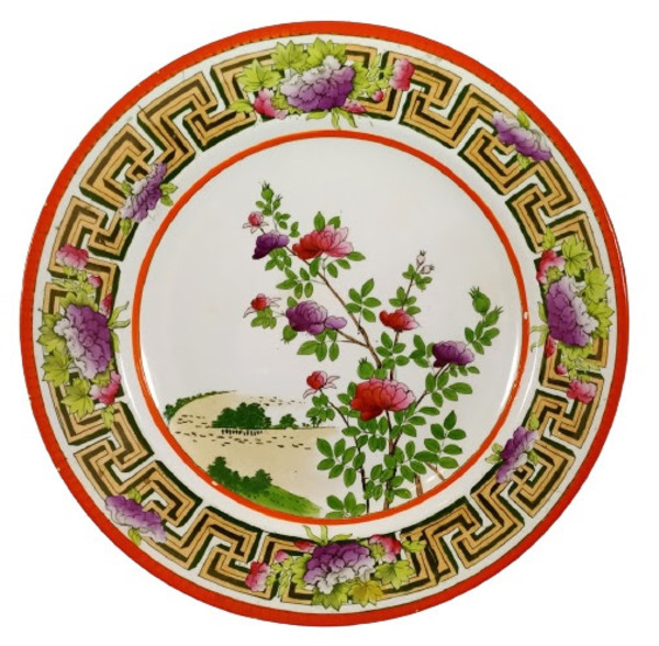 Unnamed (Japanese Landscape with Flowers) by Josiah Wedgwood