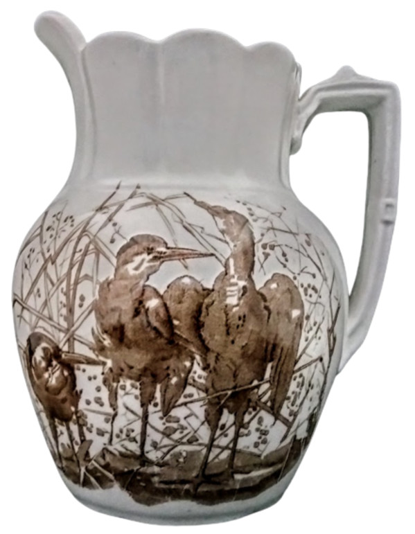 Unnamed (Three Marsh Birds) by Unknown Maker