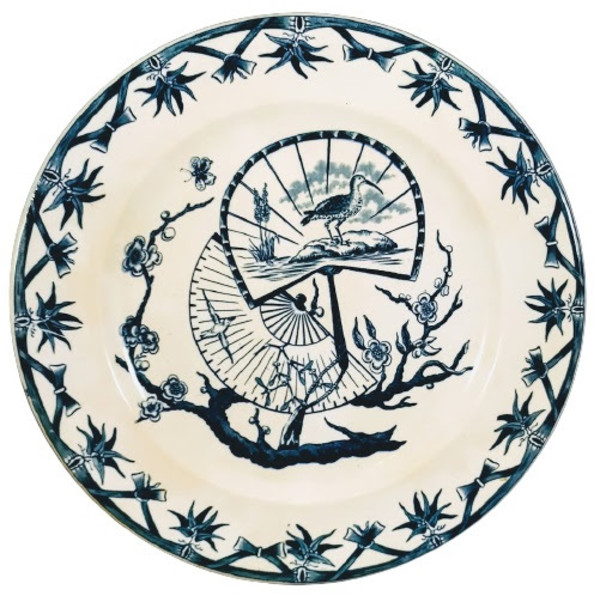 Fan by Bovey Tracey Pottery Co.