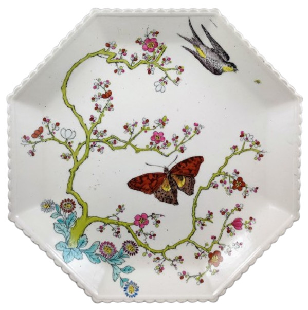 2/684 (Swallow & Butterfly) by W. T. Copeland & Sons