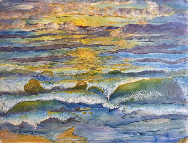 Imaginary Oceanscape by Kit Hoisington