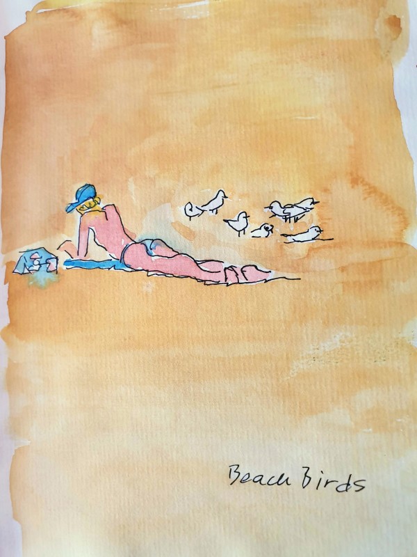 Beach Birds by Kit Hoisington