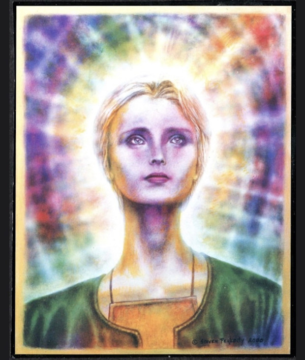 Woman With An Aura by steven peabody, Image 1.