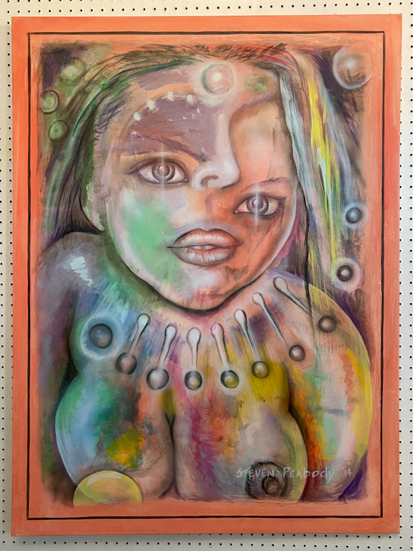 Modern Pink Woman by steven peabody, Image 1.