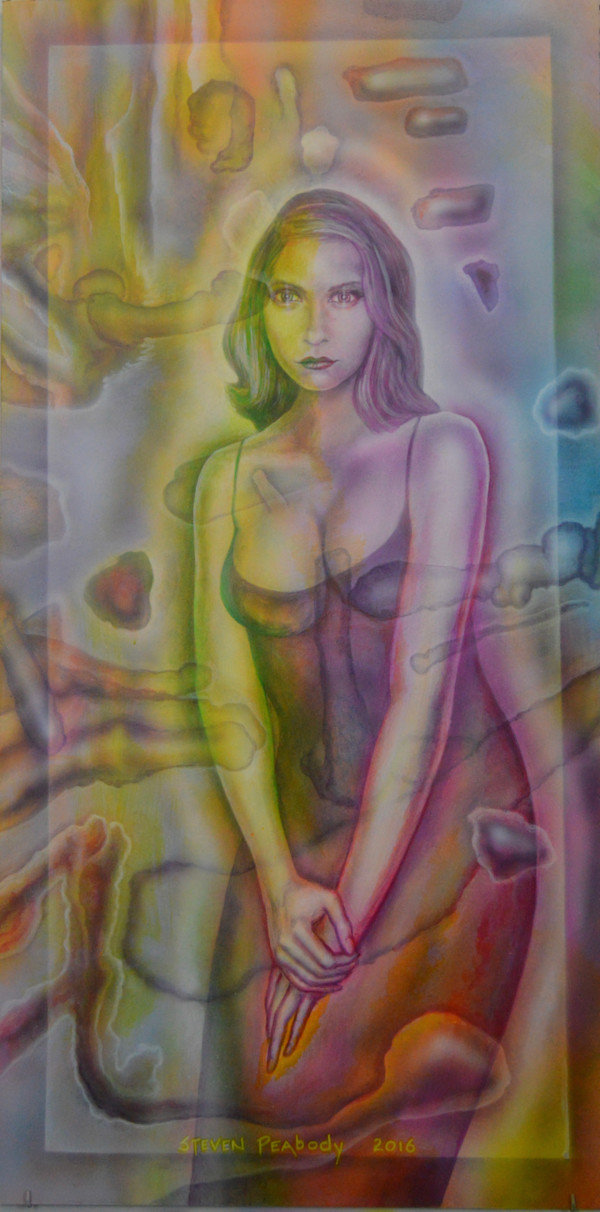 Woman With a Bunch of Dicks by steven peabody, Image 1.