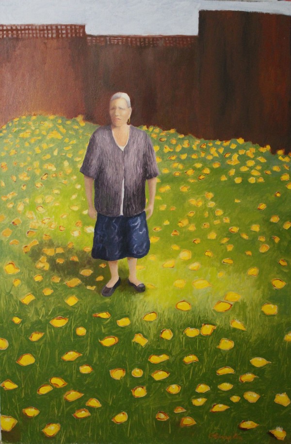 Abuelita enfloreada by Cyndi Gonzalez