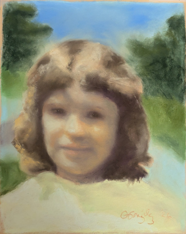 Cyndi 5 yrs old-The Yellow Dress by Cynthia Gonzalez, Image 2.