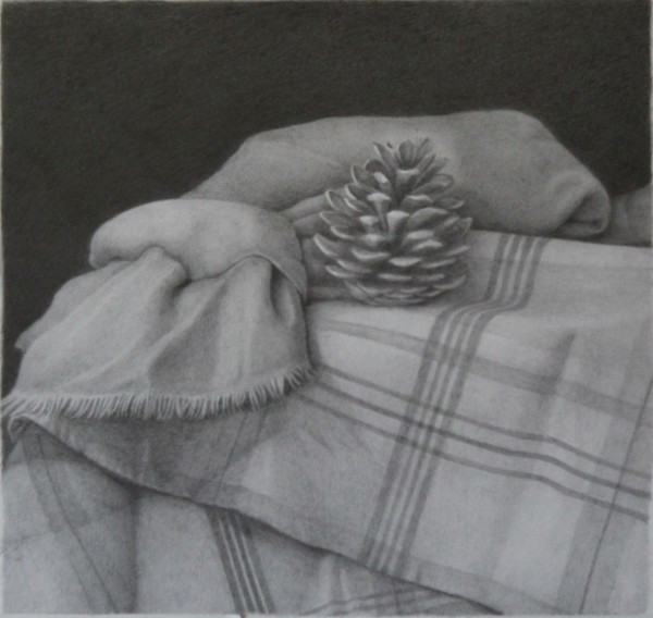 Pine Cone and Shawl by Cynthia Gonzalez