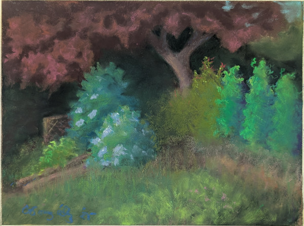 Plum tree hideaway by Cynthia Gonzalez