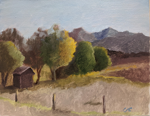 Wellhouse in Wine Country by Cyndi Gonzalez