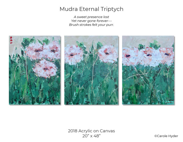 Mudra Eternal Triptych by Carole Hyder
