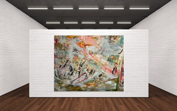 Untitled Abstract by Christine Lampe
