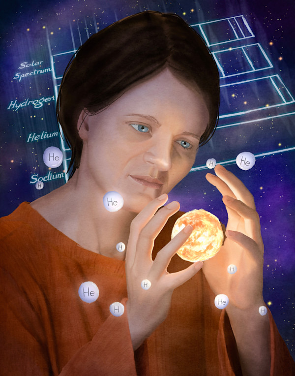 Reading the Stars by Olivia Sun, Image 1.