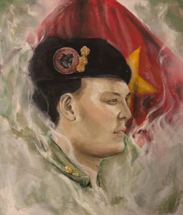 Lt. Col. Tran Ngoc Hue by Kiley Hagagi, Image 1.