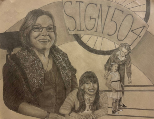 Mother of Disability Rights by Rhianna Jose, Image 1.