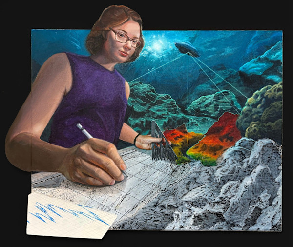 Charted from the Shore by Annabelle Nam, Image 1.