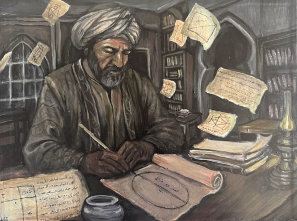 Al-Khwarizmi: The Magic of History’s Hidden Hand by Marianne Nguyen, Image 1.