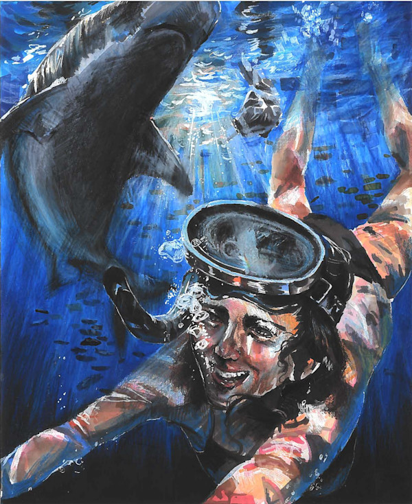 Shark Lady: Eugenie Clark by Jasmine Zhang, Image 1.