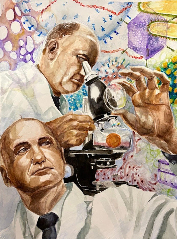 The Father of Modern Vaccines by Kaylee Zhang, Image 1.