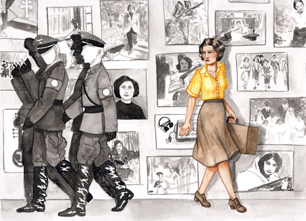 La Galerie de Courage by Iryna Zlomynoha, Image 1.