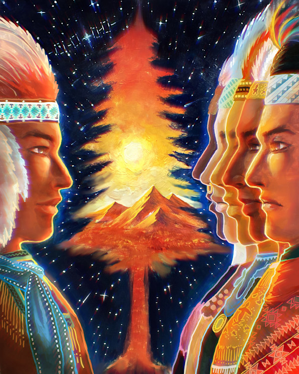 A Glimpse of Unity by Bruce van Wingerden