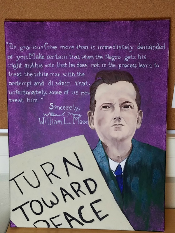 In Memory of William Lewis Moore by Sierra Rieken