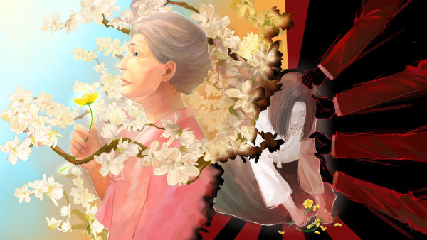 The Story of the Golden Plum Flower by Nicole Lee