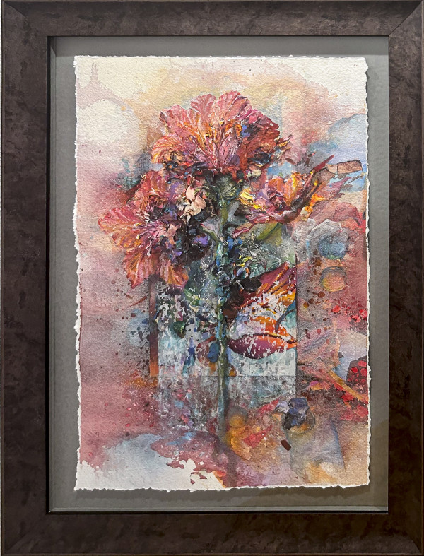 Bursting Blooms by Barbra Kieffer Rowe