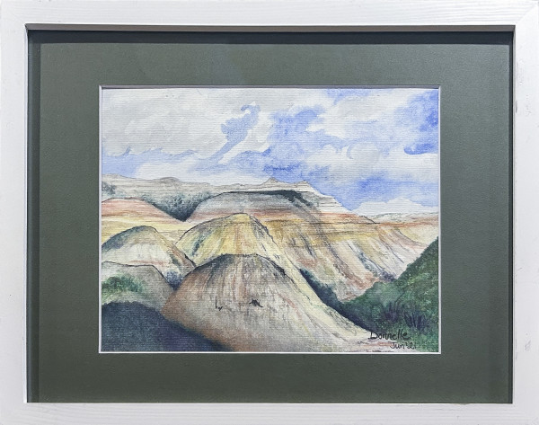 Yellow Mounds Overlook by Donnelle Culver