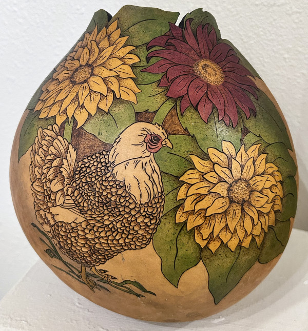 Garden Hen by Penny Jankowski