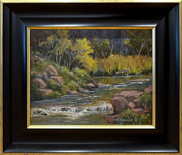 Sandcreek Wyoming by Sandra Newman