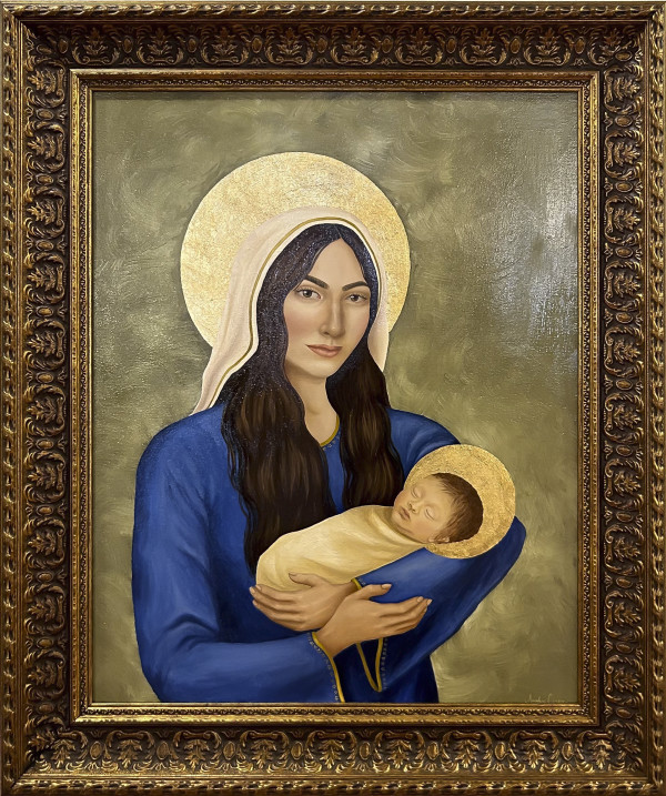 Virgin and Child by Sophie Curtis