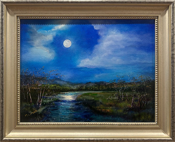 "Between the Moon and Earth" by Mary Ann Larsen