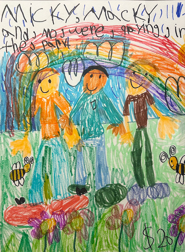 Micky, Macky, and Mo by Serif Bauman