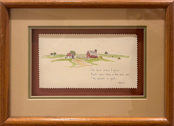 Old Farm Where I Grew by Laurie Wlliam-Hayes