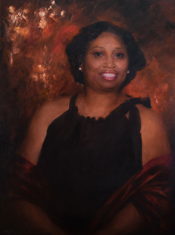 Portrait of Cynthia Graham Hurd by Stephanie Deshpande